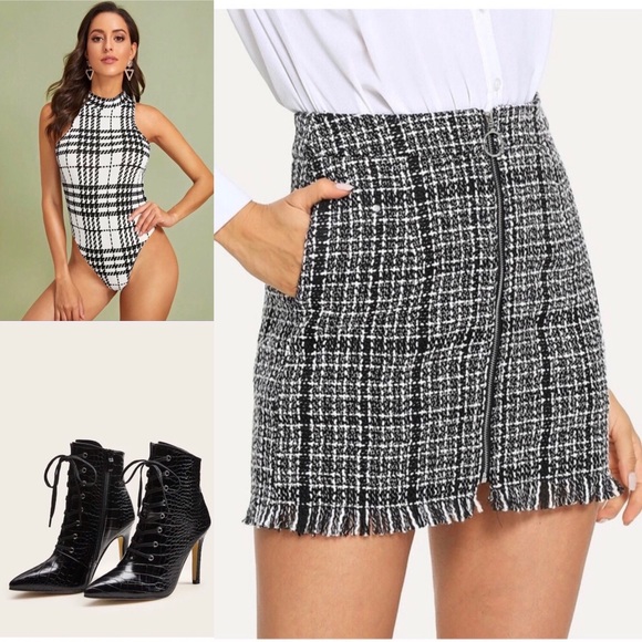 5⭐️ Polly plaid skirt - Picture 3 of 7